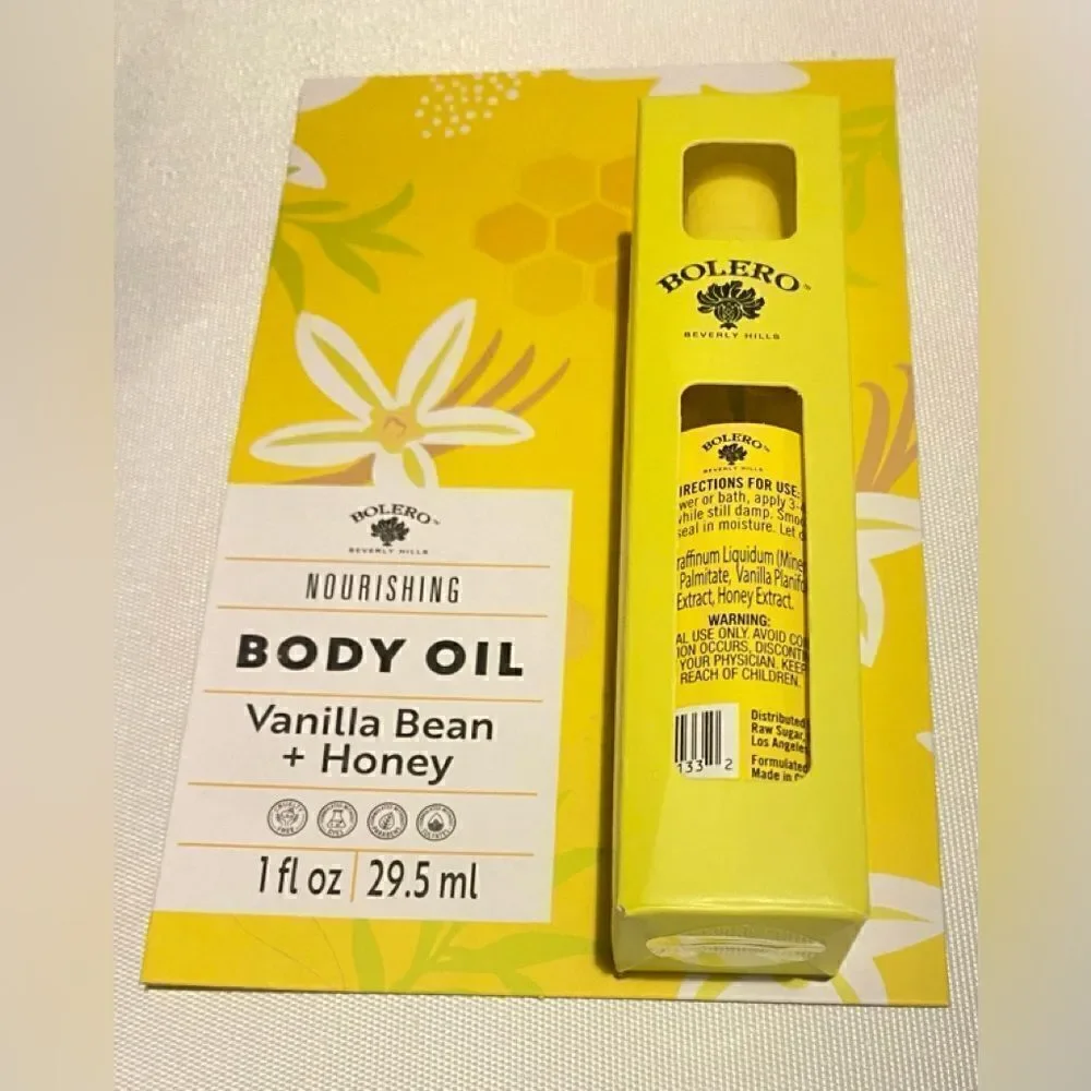 🛍️Bolero pack of 2 Hydrating Body oil 1 FL OZ 29.5ml 🎁